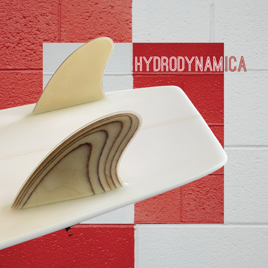 Hydrodynamica w/ glassed in wood fins