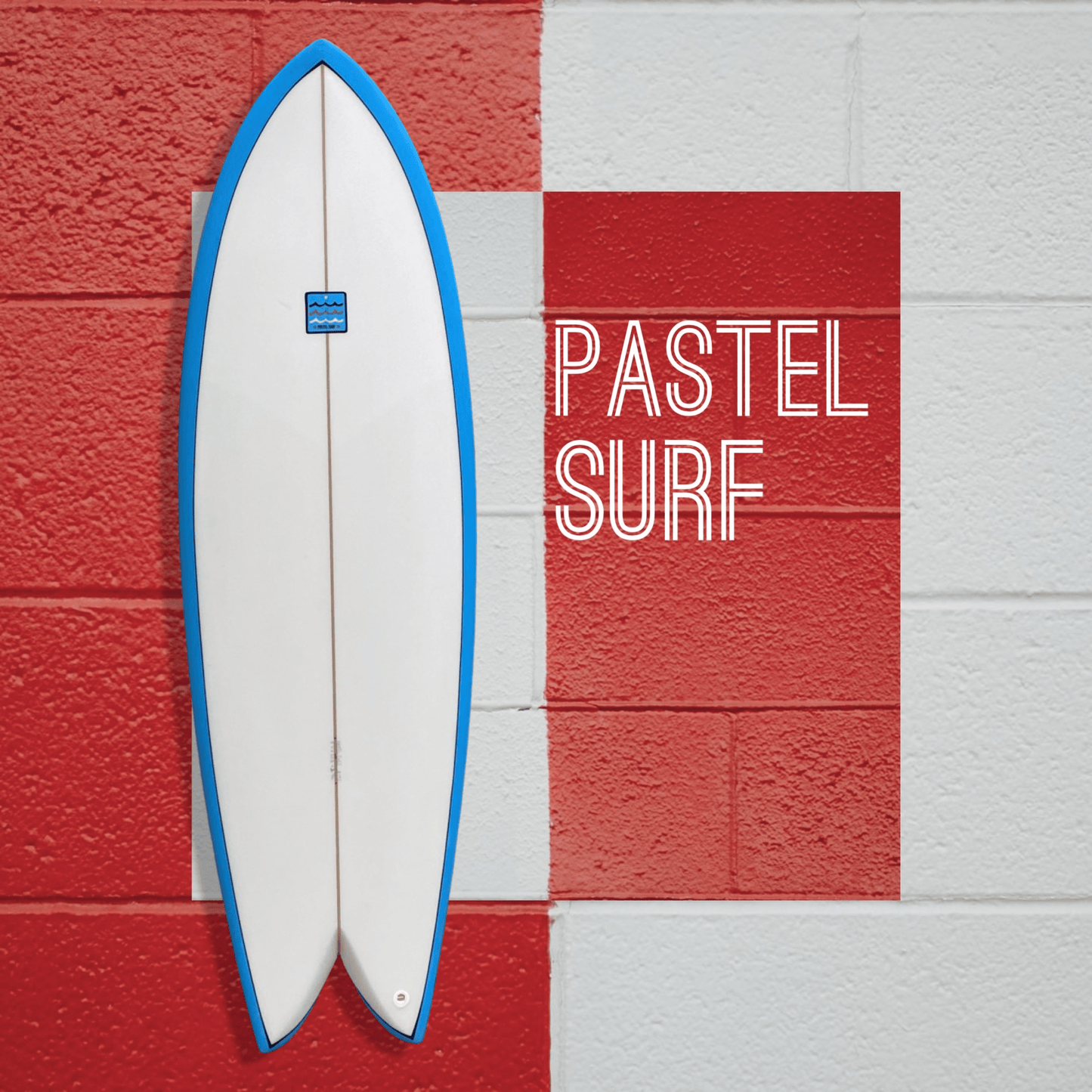 5’11 Pastel Surf Fish