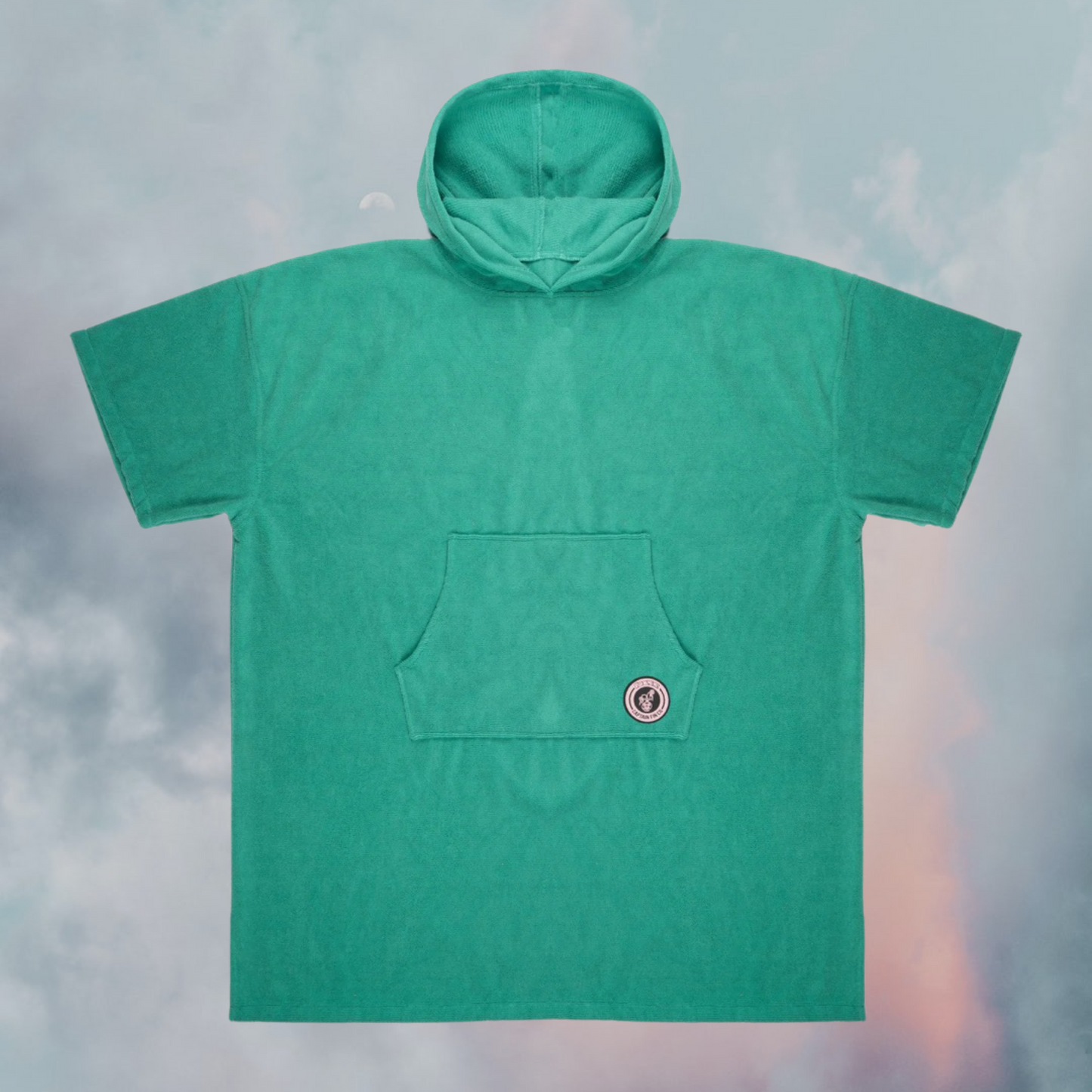 Captain Fin changing poncho