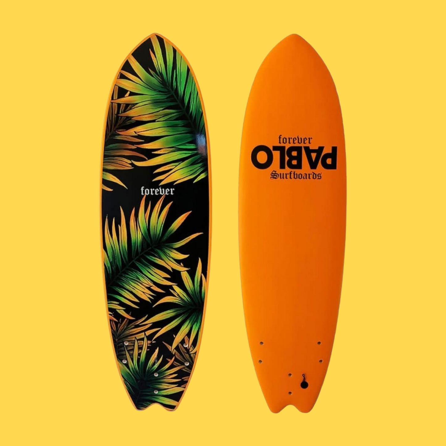 Forever Pablo 5’10 Palms (orange)