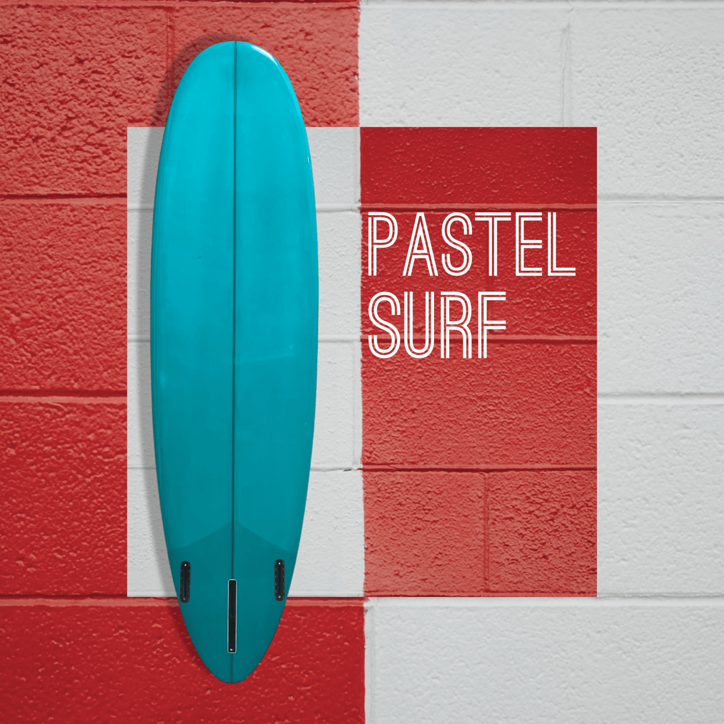 7’2 Pastel Surf Mini Log