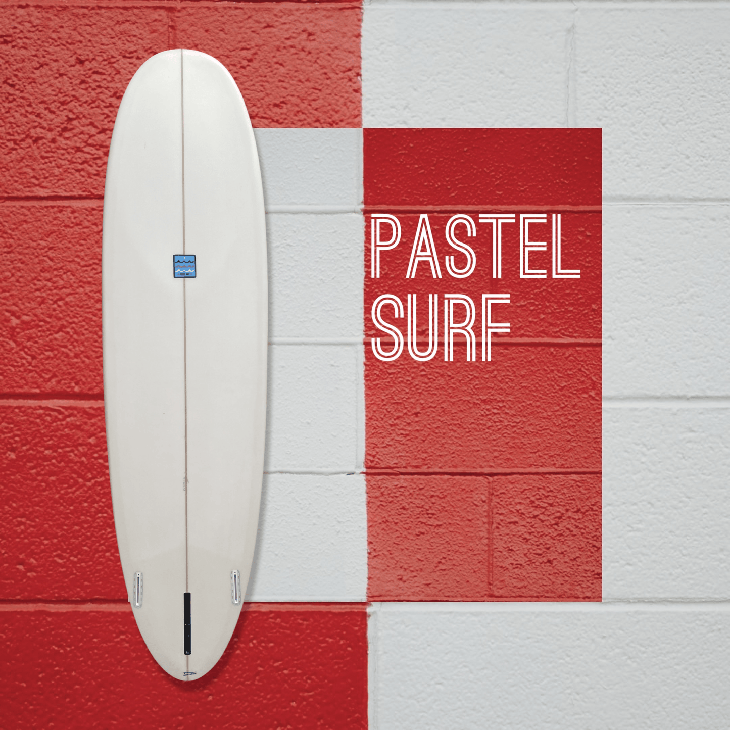 7’6 Pastel Surf Mini Log